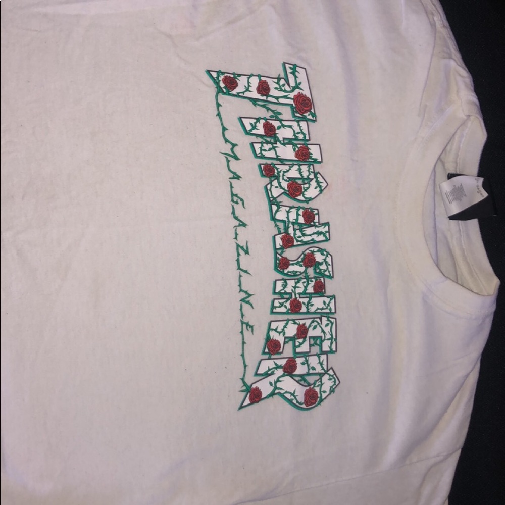 Cute women’s thrasher flower T-Shirt